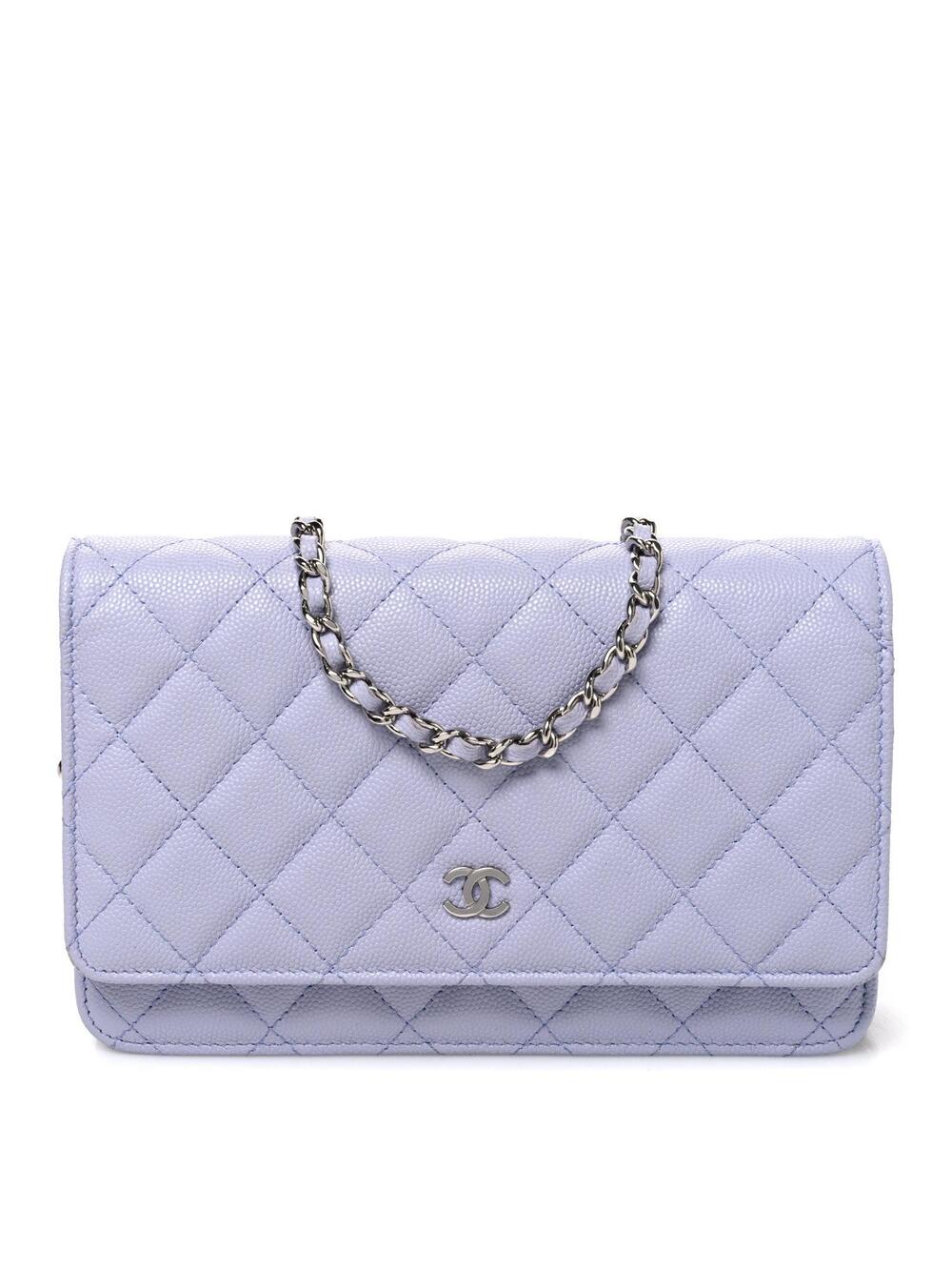 Chanel Caviar Quilted Wallet On Chain #320379C27B